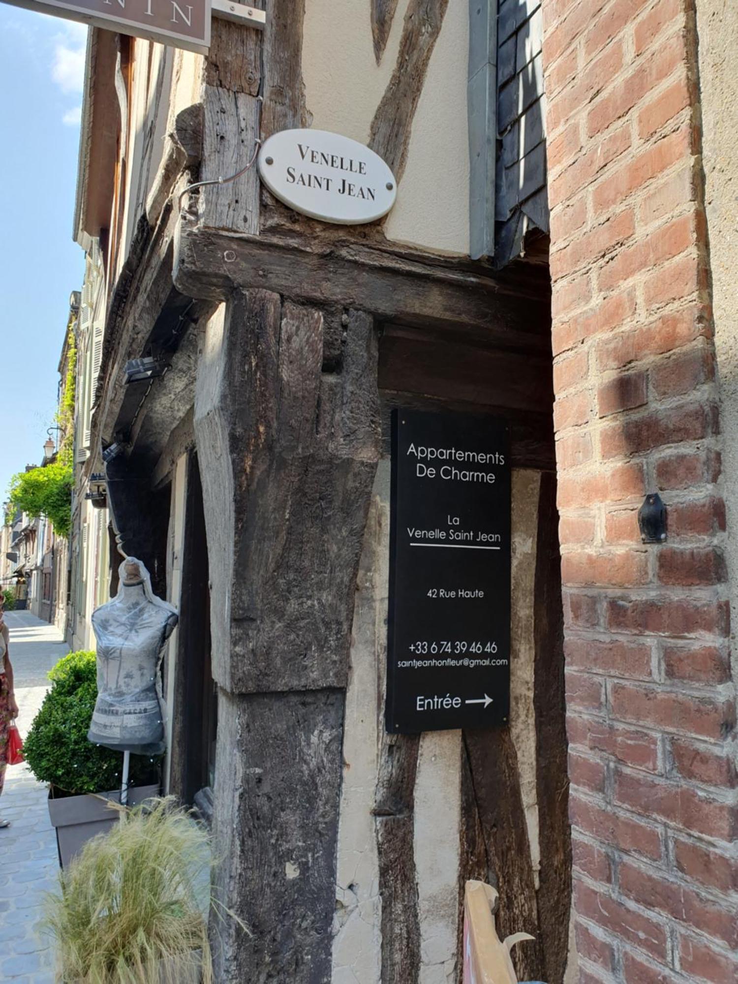 La Venelle Saint Jean Apartamento Honfleur Exterior foto